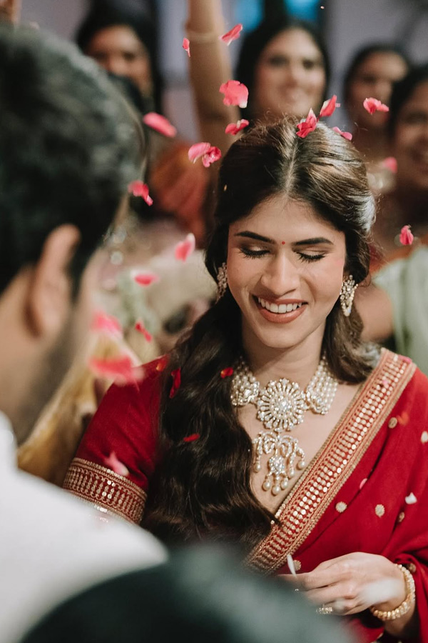 Allu Sirish and Nayanika magical engagement Ceremony Photos2