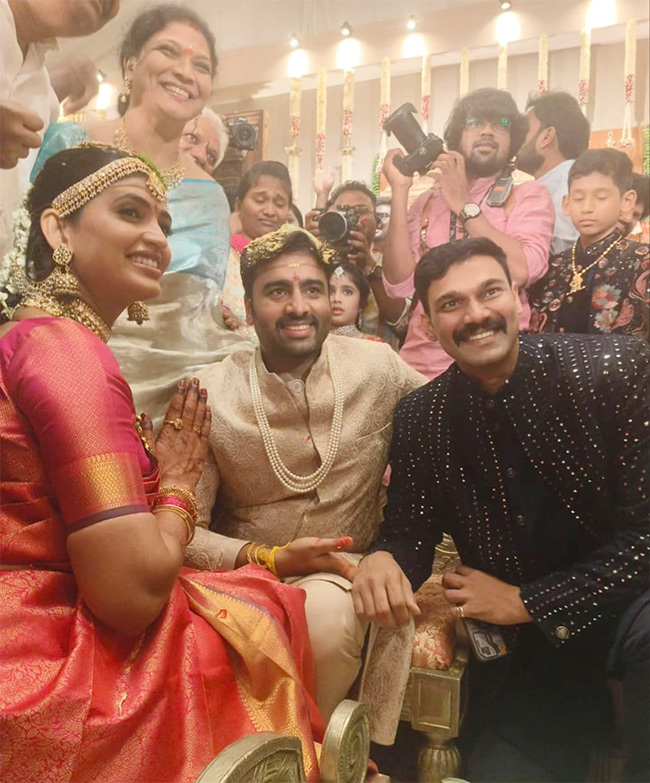 నారా రోహిత్‌, శిరీషల పెళ్లి.. సందడిగా సెలబ్రిటీలు (ఫోటోలు ...