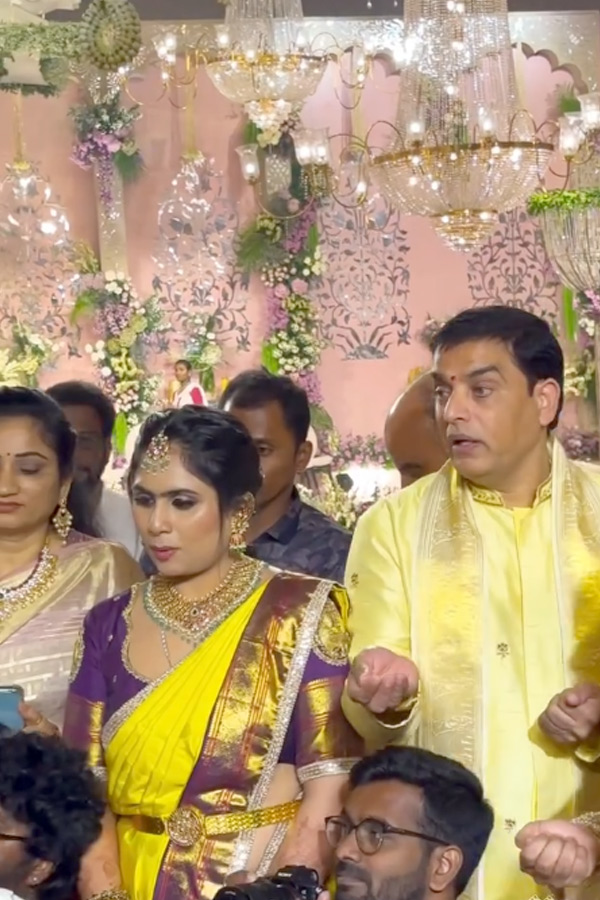 Producer Dil Raju Brother Daughter Wedding PHotos2