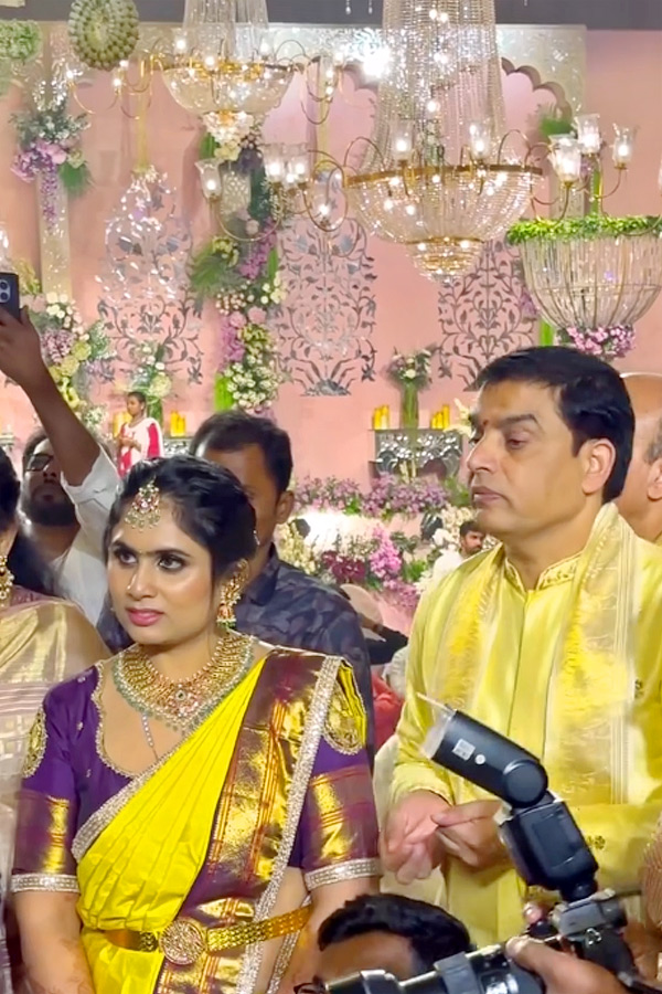 Producer Dil Raju Brother Daughter Wedding PHotos3