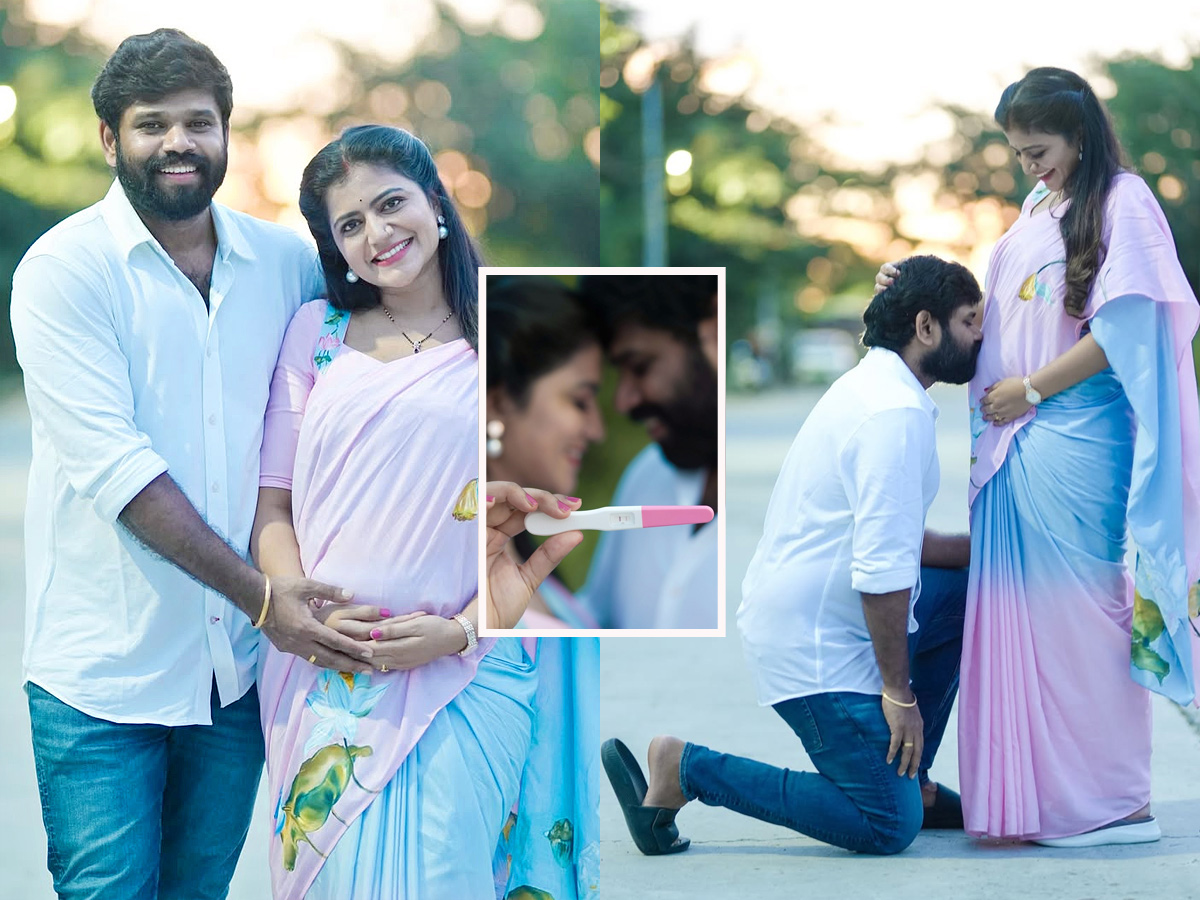  Anchor Shiva Jyothi Announced Her Pregnancy Photos1