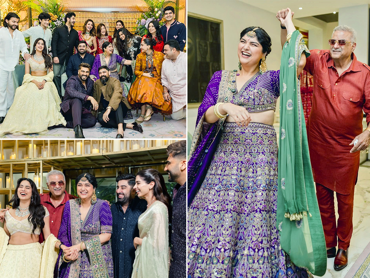 Anshula Kapoor and Rohan Thakkar host engagement bash on Dussehra1