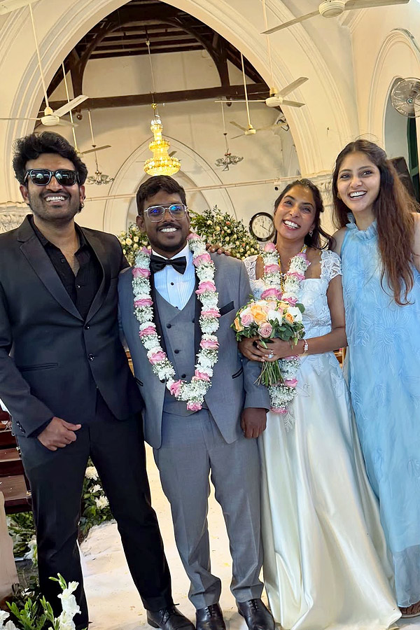 Kiran Abbavaram At the wedding of cinematographer Daniel Viswas Photos4