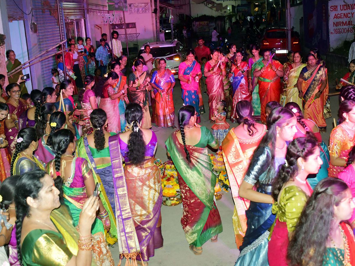 Bathukamma 2025 Celebrations in Karimnagar District Photos11