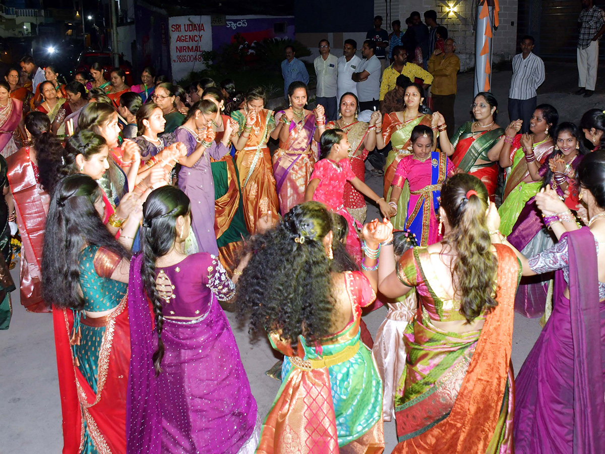 Bathukamma 2025 Celebrations in Karimnagar District Photos12