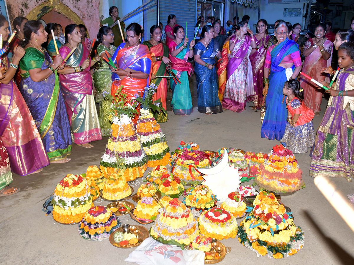 Bathukamma 2025 Celebrations in Karimnagar District Photos13