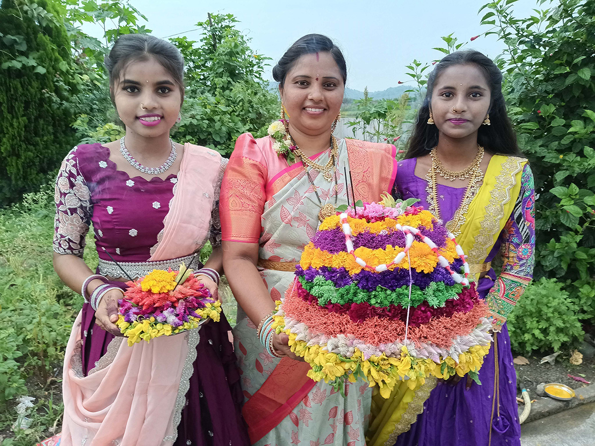 Bathukamma 2025 Celebrations in Karimnagar District Photos19