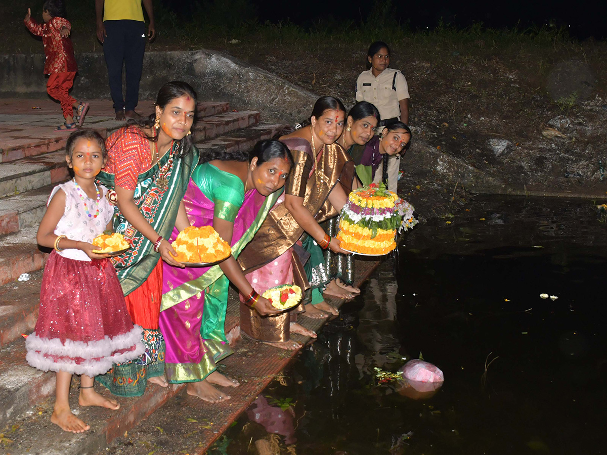 Bathukamma 2025 Celebrations in Karimnagar District Photos22