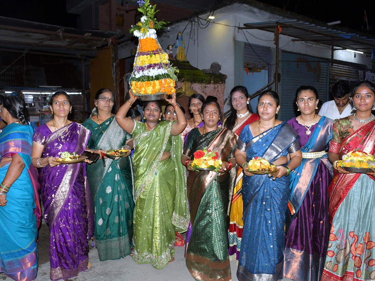 Bathukamma 2025 Celebrations in Karimnagar District Photos23