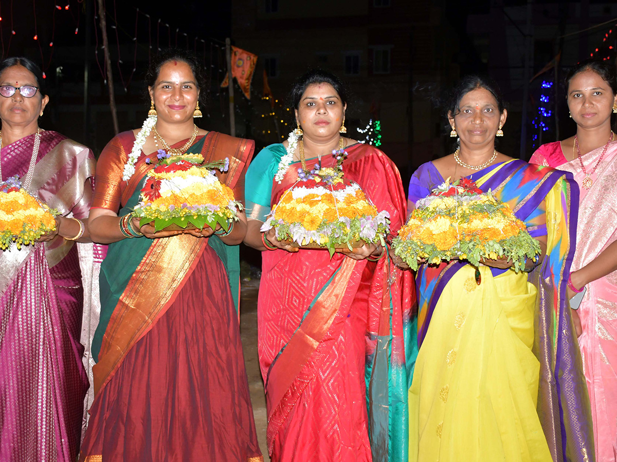 Bathukamma 2025 Celebrations in Karimnagar District Photos24
