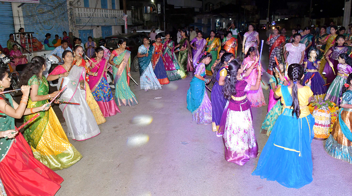 Bathukamma 2025 Celebrations in Karimnagar District Photos5