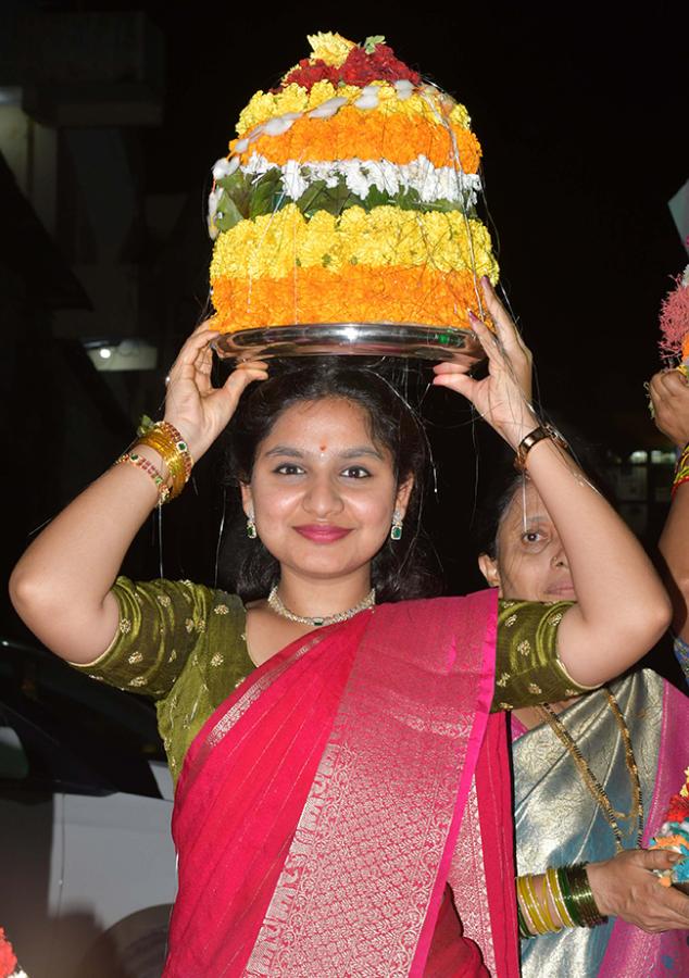 Bathukamma 2025 Celebrations in Karimnagar District Photos8