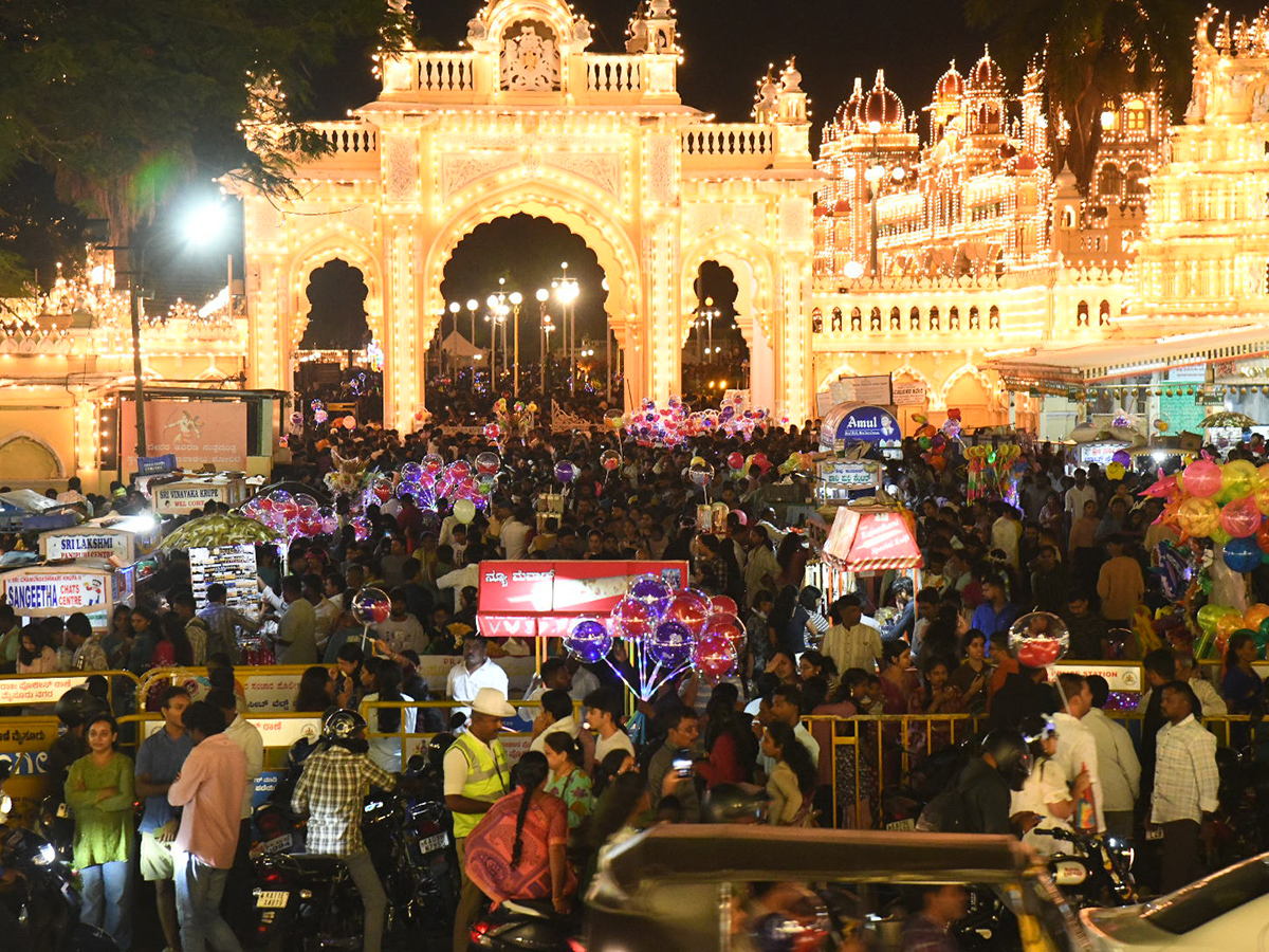Elephants are an integral part of the Mysore Dasara Festival11