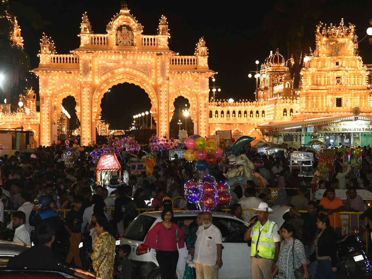 Elephants are an integral part of the Mysore Dasara Festival8