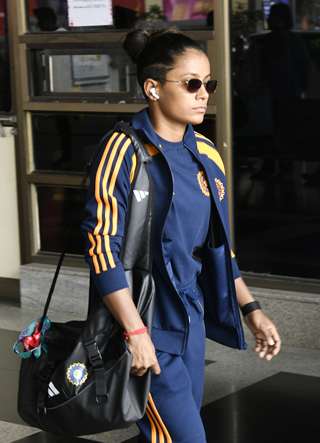 #CWC2025 : India Womens Team Squad in Visakhapatnam6