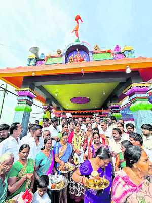 దుర్గామాత ఆలయం ప్రారంభం1