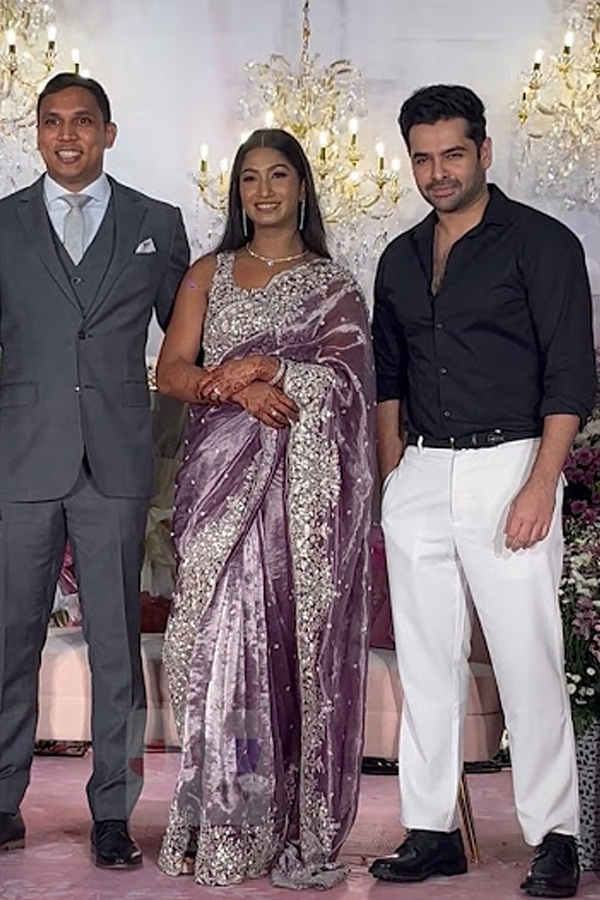Celebrities Attend Kona Venkat Daughter Wedding Reception Photos2