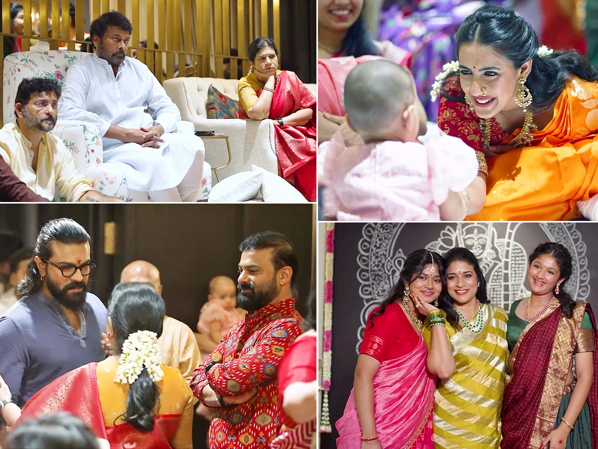 Mega Family At Durga Puja In Sushmita Konidela House, Photos Went Viral1