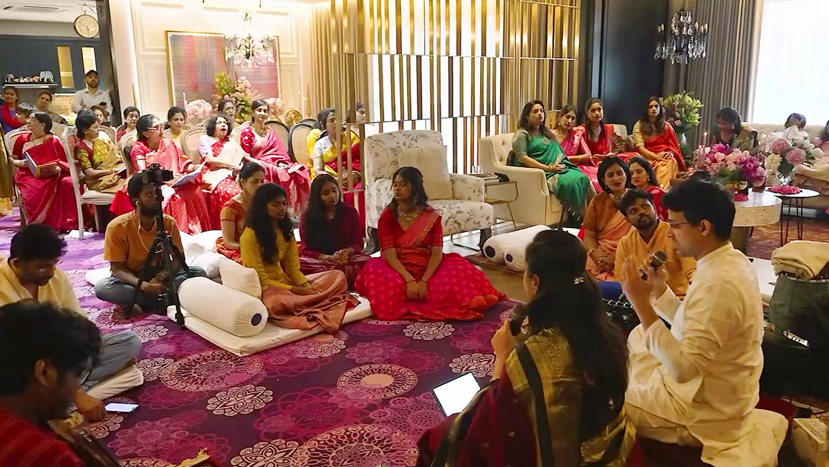 Mega Family At Durga Puja In Sushmita Konidela House, Photos Went Viral30