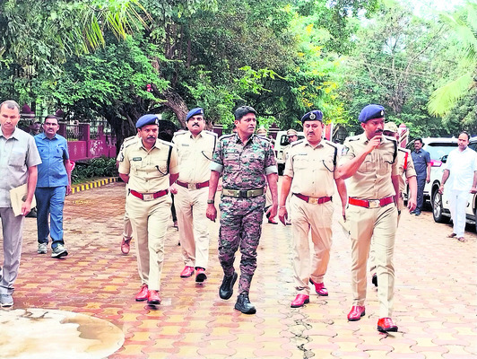 ప్రధాని పర్యటన ఏర్పాట్ల పరిశీలన 1