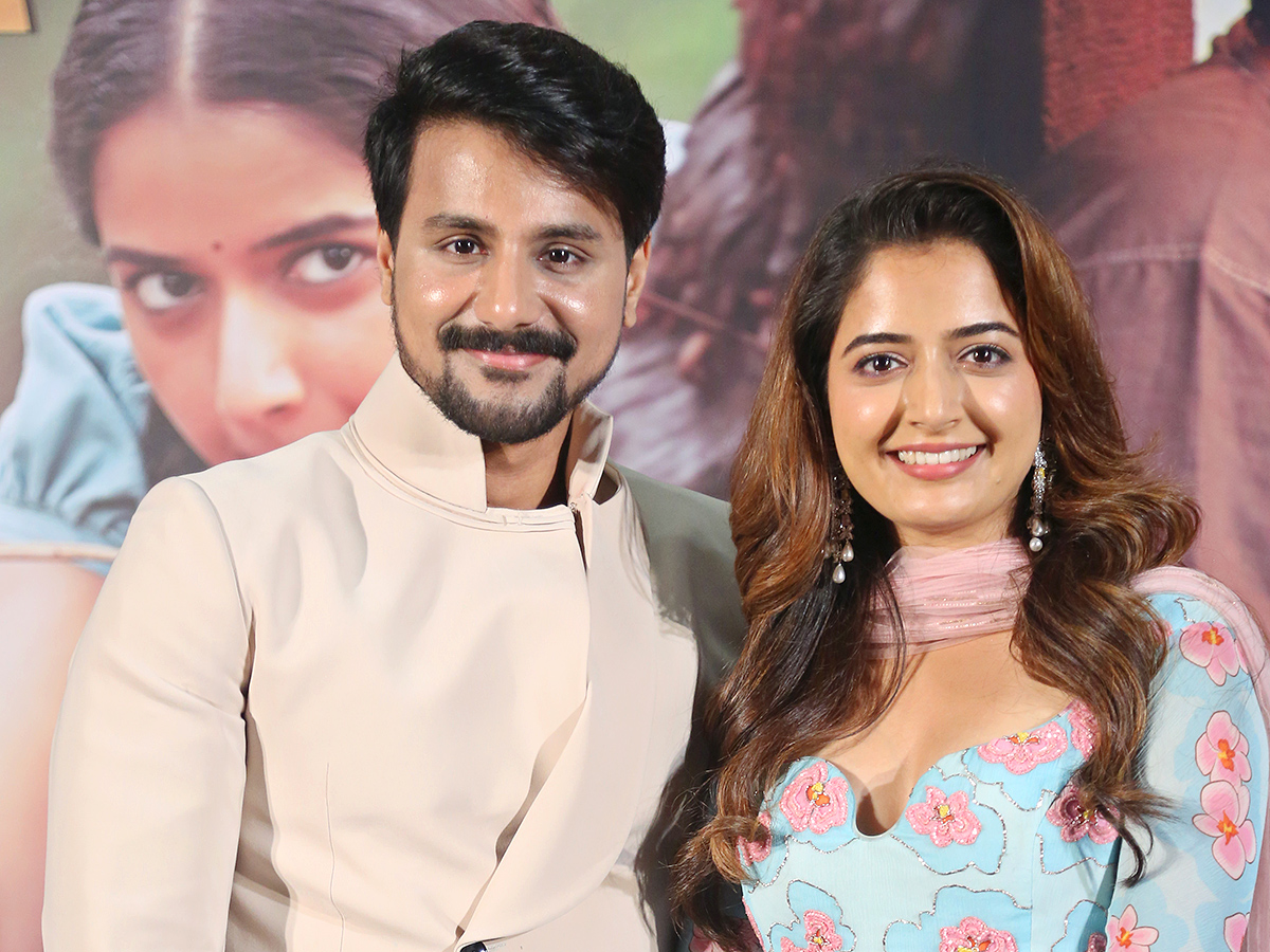 Gatha Vaibhava Movie Press Meet At Ashika Ranganath13
