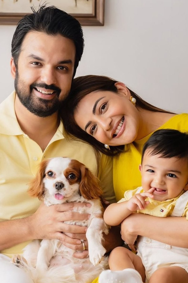 Actress Kajal Aggarwal celebrates five years of marriage with Gautam Kitchlu Photos18