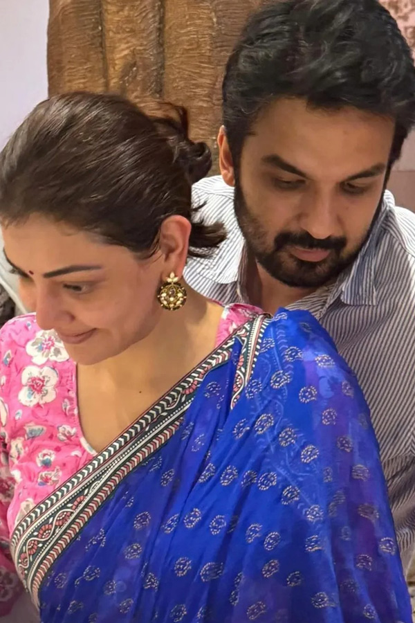 Actress Kajal Aggarwal celebrates five years of marriage with Gautam Kitchlu Photos26