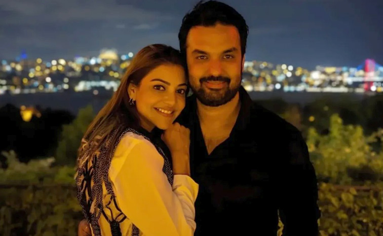 Actress Kajal Aggarwal celebrates five years of marriage with Gautam Kitchlu Photos27