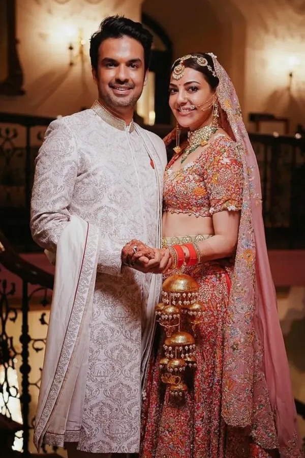 Actress Kajal Aggarwal celebrates five years of marriage with Gautam Kitchlu Photos6