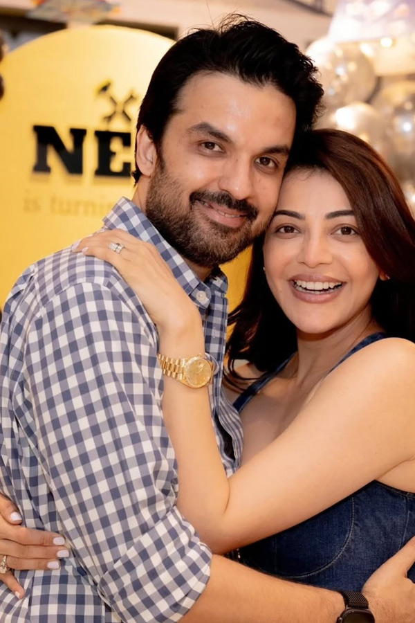 Actress Kajal Aggarwal celebrates five years of marriage with Gautam Kitchlu Photos10