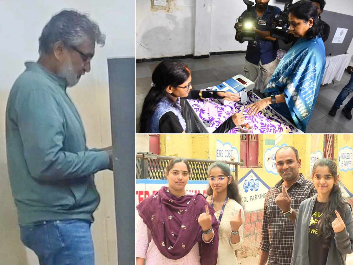 Jubilee Hills By-Elections 2025 Polling Photos1