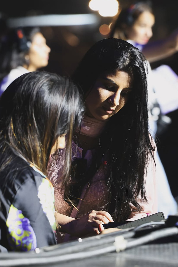 Singer Mangli with Team Peddi Shine At AR Rahman Spectacular Concert PHotos13