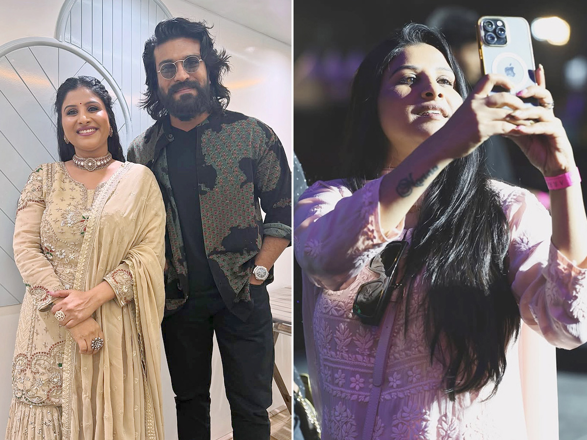Singer Mangli with Team Peddi Shine At AR Rahman Spectacular Concert PHotos1