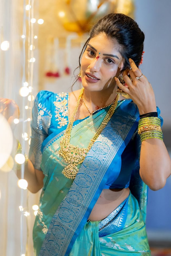 Actress Supritha Stuns In Traditional Look Photos16