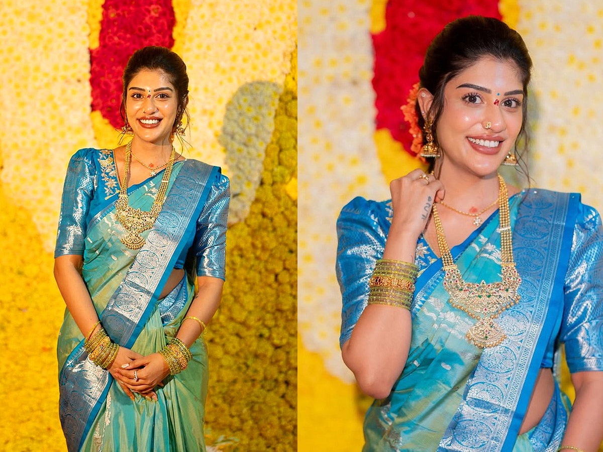 Actress Supritha Stuns In Traditional Look Photos1