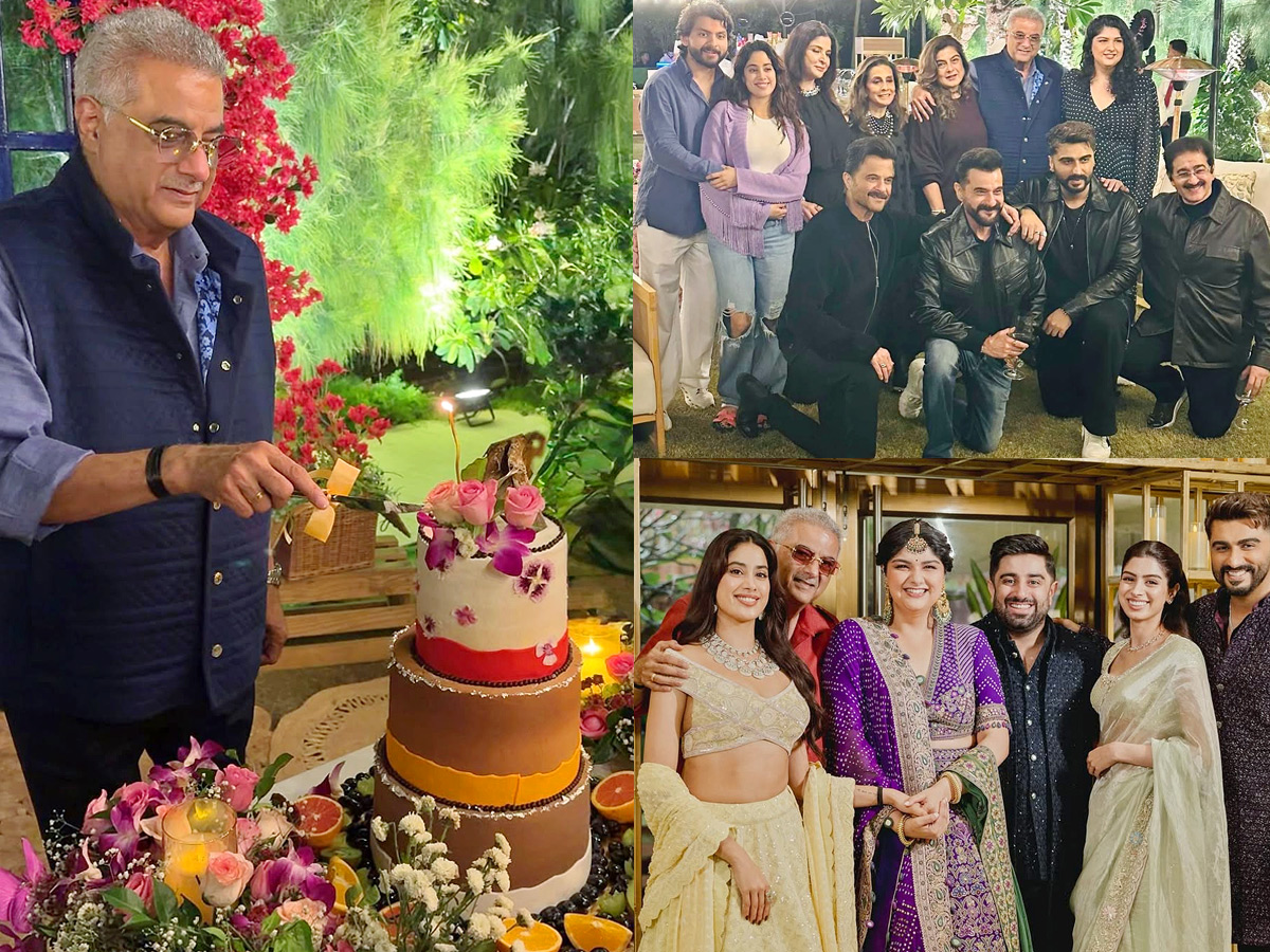 Boney Kapoor Birthday Celebrations Photos1