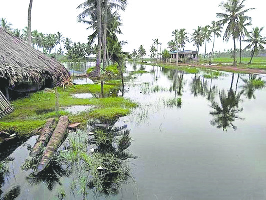 రైతులకు రాళ్ల దెబ్బలు!1