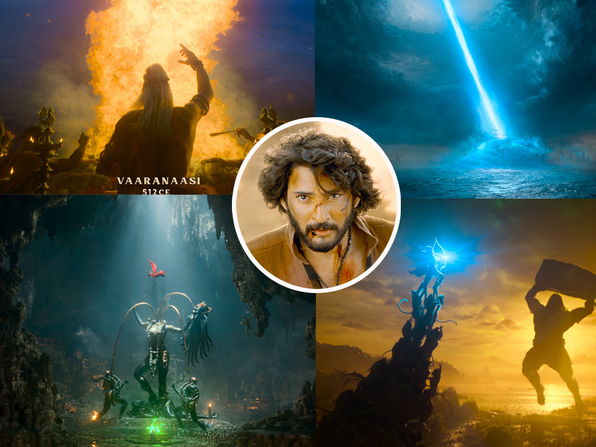 Mahesh Babu VARANASI Movie First Look Glimpse Photos1