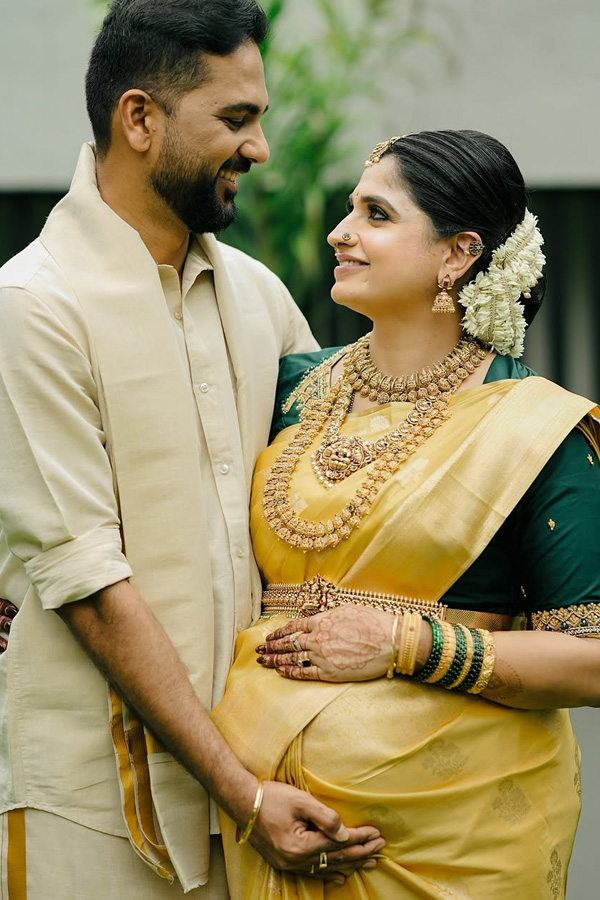 Serial Actress Chaitra Rai Baby Shower Ceremony Photos12