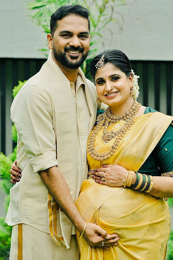 Serial Actress Chaitra Rai Baby Shower Ceremony Photos14