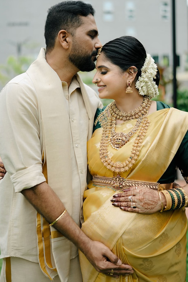 Serial Actress Chaitra Rai Baby Shower Ceremony Photos16