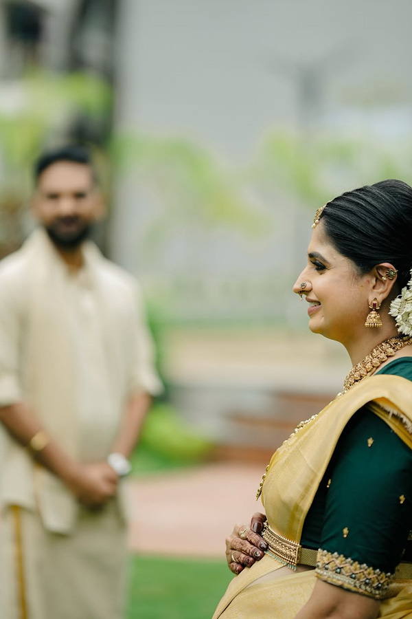 Serial Actress Chaitra Rai Baby Shower Ceremony Photos17