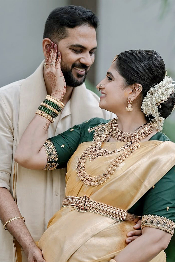 Serial Actress Chaitra Rai Baby Shower Ceremony Photos3