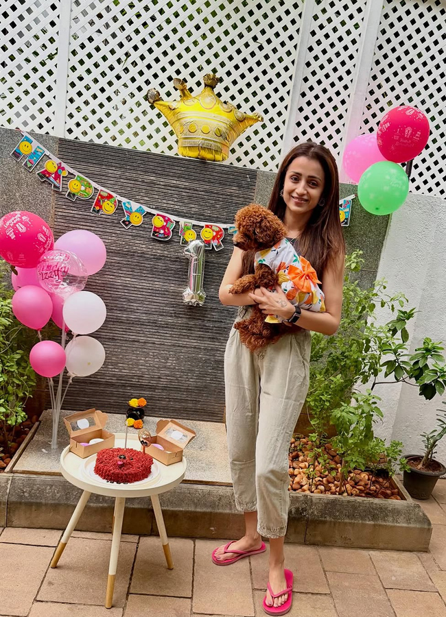 Trisha Hungama on Pet Birthday (Photos)3