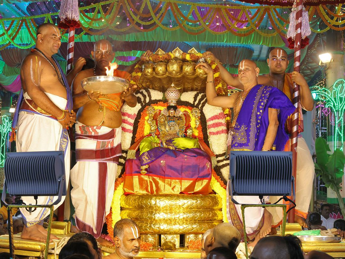 The abode of Goddess Padmavati adorned12