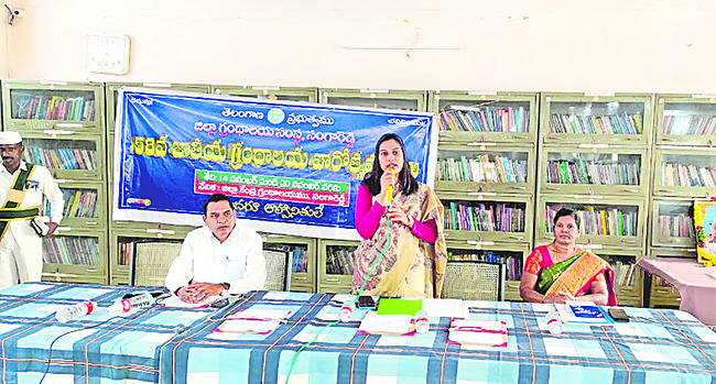 గ్రంథాలయాల అభివృద్ధికి సీఎస్‌ఆర్‌ నిధులు 
1