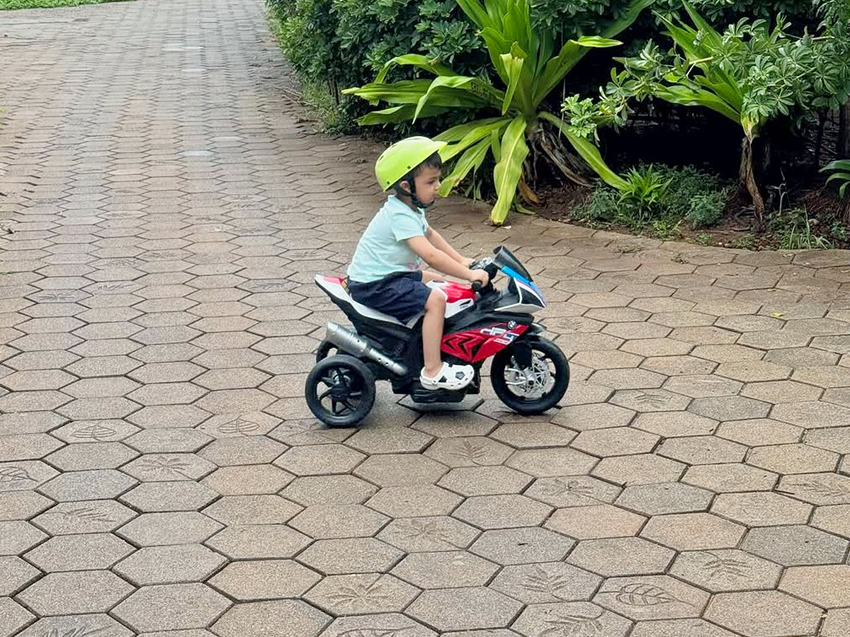 Actress Kajal Aggarwal Cute Post About Her Son Photos2