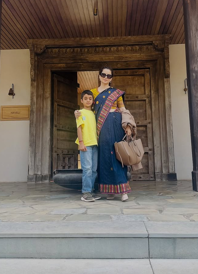 Kangana Ranaut on a safari tour in Gujarat (Photos)15