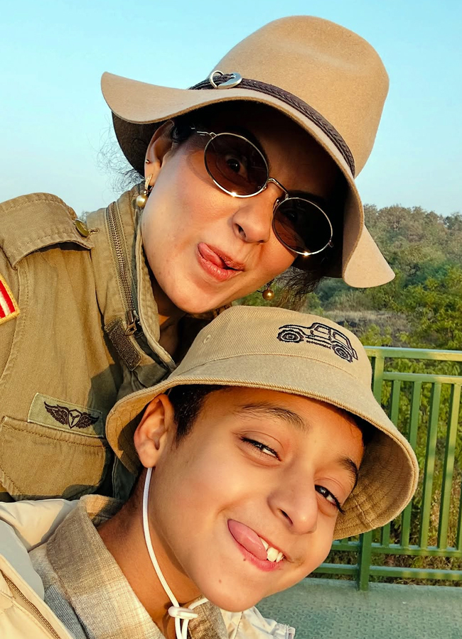 Kangana Ranaut on a safari tour in Gujarat (Photos)10