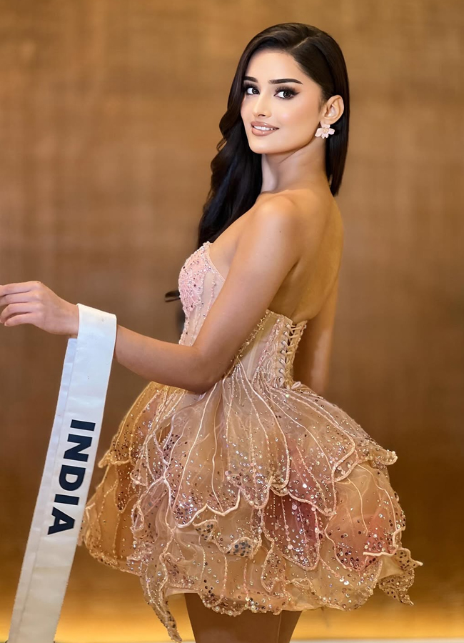 Miss Universe 2025: Manika Vishwakarma In A Sheer Gown12